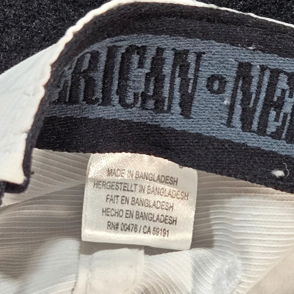 Pebble Beach American Needle Adjustable Golf Cap White California Republic Logo